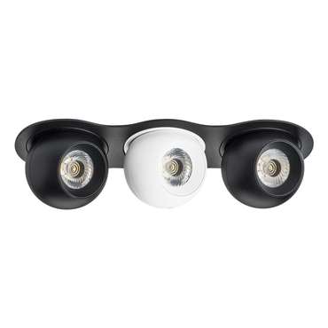 Светильник INTERO LED 9W*3 850LM*3 24G ЧЕРНЫЙ/БЕЛЫЙ 3000K (217637+217072+217062+217072)