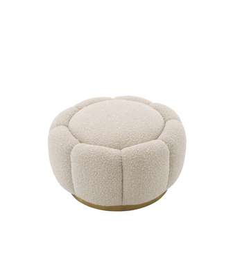 Пуф Aspen бежевого цвета