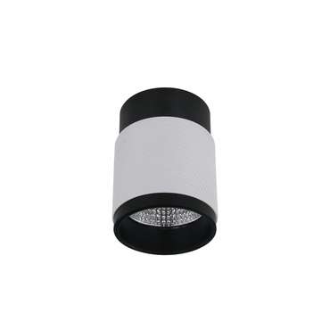 Светильник накладной iLEDEX Delta 1955-10W-3000K-36 BK+WH