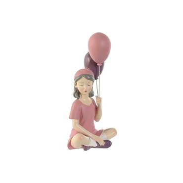 Декоративная фигура Розовый Мальва chica 10,5 x 7,5 x 21 cm