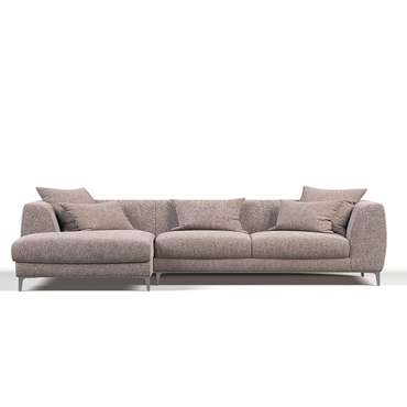 Угловой диван Elegant бежевого цвета