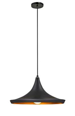 Подвесной светильник Balina wide black черного цвета