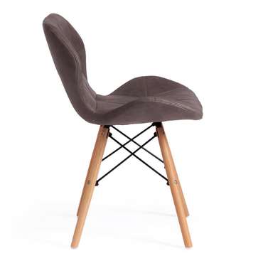 Комплект из четырех стульев Stuttgart серого цвета