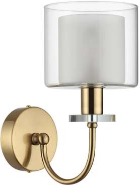 Бра Odeon Light Saga 5088/1W античная бронза/стекло E14 1*40W