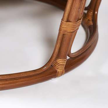 Кресло Papasan Pecan коричневого цвета 