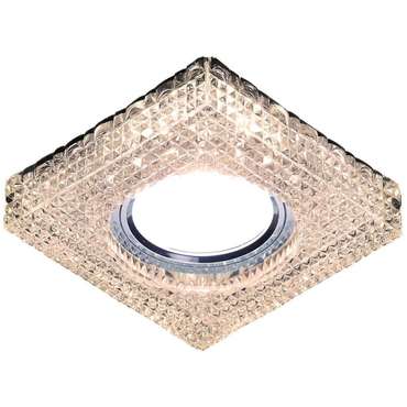 Точечный светильник LED S272 CL/WW (пластик, цвет прозрачный)