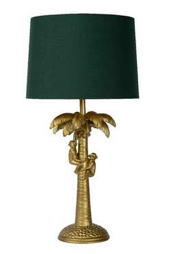 Настольная лампа Extravaganza Coconut 10505/81/02 (ткань, цвет зеленый)