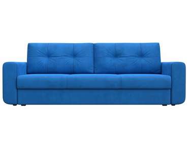 Диван-кровать Лига 031 темно-голубого цвета