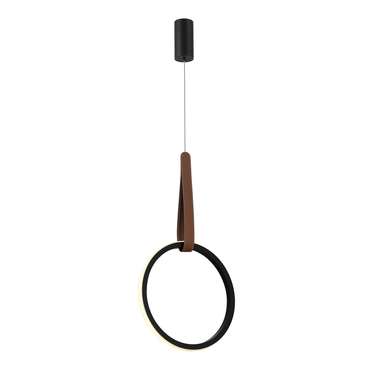 Светильник подвесной ST-Luce Черный/Черный, Терракотовый LED 1*12W 4000K SHAPE