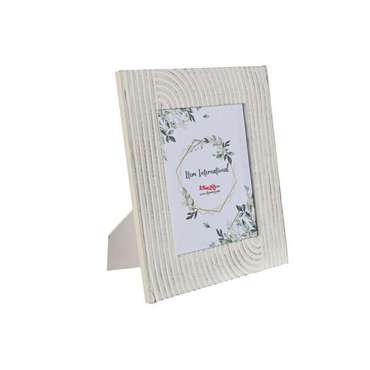 Фоторамки Фото рамка Home ESPRIT Белый Стеклянный Деревянный MDF Индиец 32 x 1,5 x 37 cm