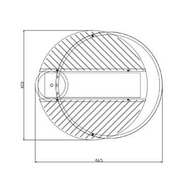 Потолочная люстра Concept 10226/3LED ROUND (акрил, цвет белый)