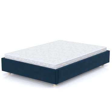 Кровать SleepBox 140x200 синего цвета