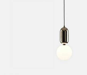 Подвесной светильник Sioma бело-серого цвета