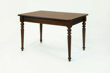 Обеденный раскладной стол Вивальди коричневого цвета
