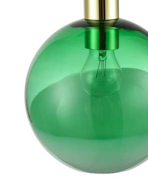 Подвесной светильник Unicum зеленого цвета