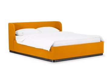 Кровать Vibe 160х200 оранжевого цвета с подъемным механизмом