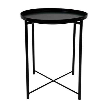 Сервировочный стол Trick черного цвета