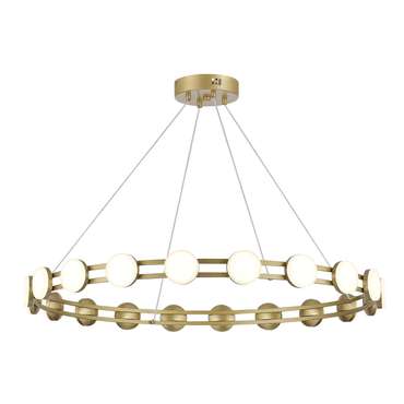 Светильник подвесной ST-Luce золотистый/белый LED 1*40W 4000K MONRO