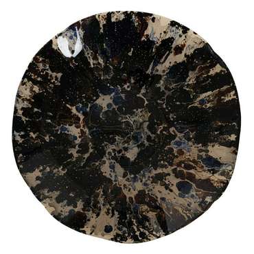 Блюдо Синий Коричневый 39 x 39 x 6,5