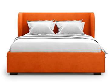 Кровать Tenno 180х200 оранжевого цвета с подъемным механизмом 