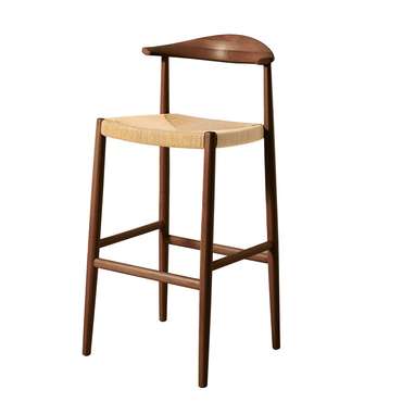 Барный стул Корсо бежево-коричневого цвета