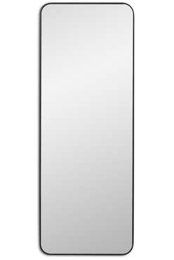 Настенное зеркало Smart XL в раме черного цвета