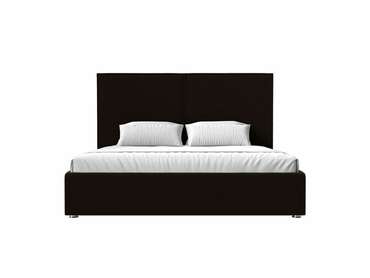Кровать Аура 180х200 темно-коричневого цвета с подъемным механизмом