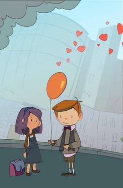 Детское покрывало "Милая пара"