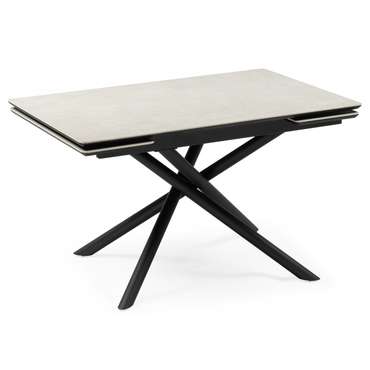 Раздвижной обеденный стол Мэриан 80х140 серого цвета