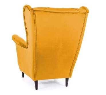 Кресло Lady желтого цвета