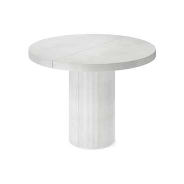 Обеденный стол раздвижной Бунда белого цвета