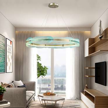 Люстра Portola Brayden Studio D86 Transparent