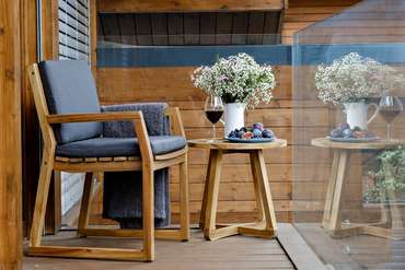 Кофейный стол Roun бежевого цвета