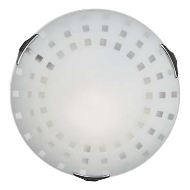 Настенно-потолочный светильник Quadro white M белого цвета 