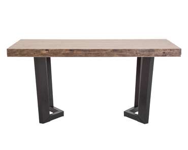 Обеденный стол Крафт-М темно-коричневого цвета