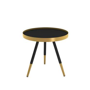Кофейный стол Evo черно-золотого цвета
