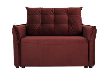 Кресло-кровать Клио-1 вишневого цвета с независимым пружинным блоком