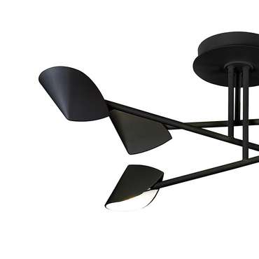 Потолочная люстра Capuccina 7581 (алюминий, цвет черный)