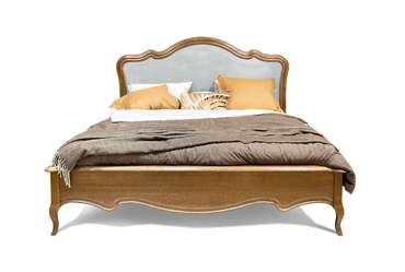 Кровать без основания Трио 160х200 коричневого цвета