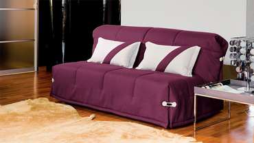 Диван-кровать Корона фиолетового цвета