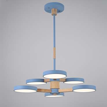 Подвесная люстра TURNA DBL L6 Blue