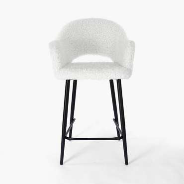 Барный стул Белладжио бело-черного цвета