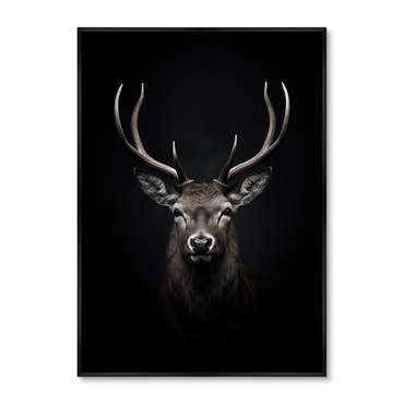 Репродукция картины Deer in the dark, No 1, 2024г.