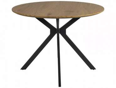 Стол обеденный Aster 120 коричневого цвета