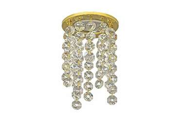 Встраиваемый светильник Osimo Gold Osimo GU10.5.14.8.124 G (хрусталь, цвет прозрачный)