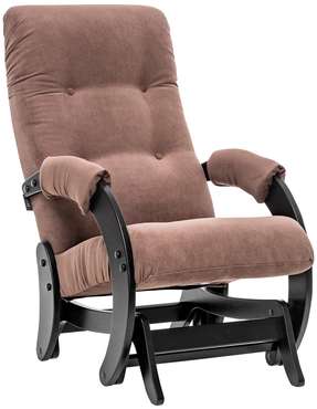 Кресло-маятник Консул 68 коричневого цвета