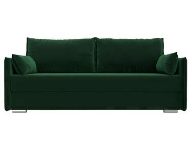 Прямой диван-кровать Сайгон зеленого цвета