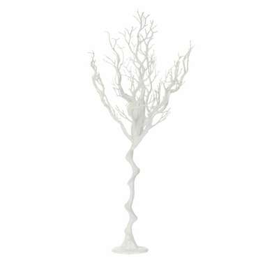 Декоративное Дерево L белого цвета