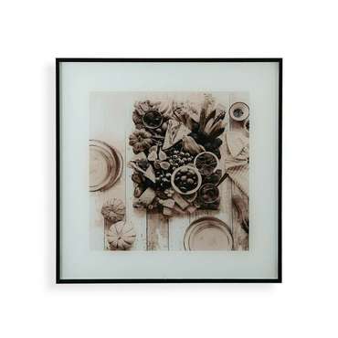 Картина Стеклянный полистирол 2 x 30 x 30 cm Закуска