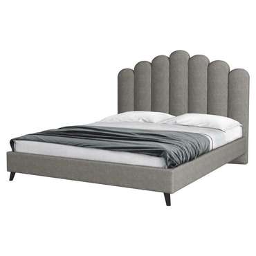 Кровать без основания Style Lixano 180x200 серого цвета